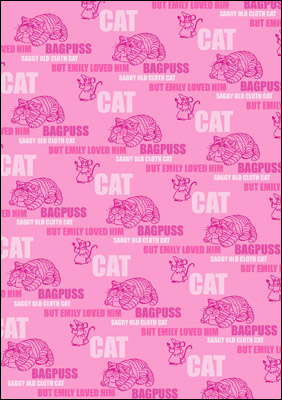 Bagpuss Backing Sheet 3D Step by Step Decoupage